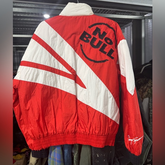 Red and White Racing Jacket - Picture 2 of 6